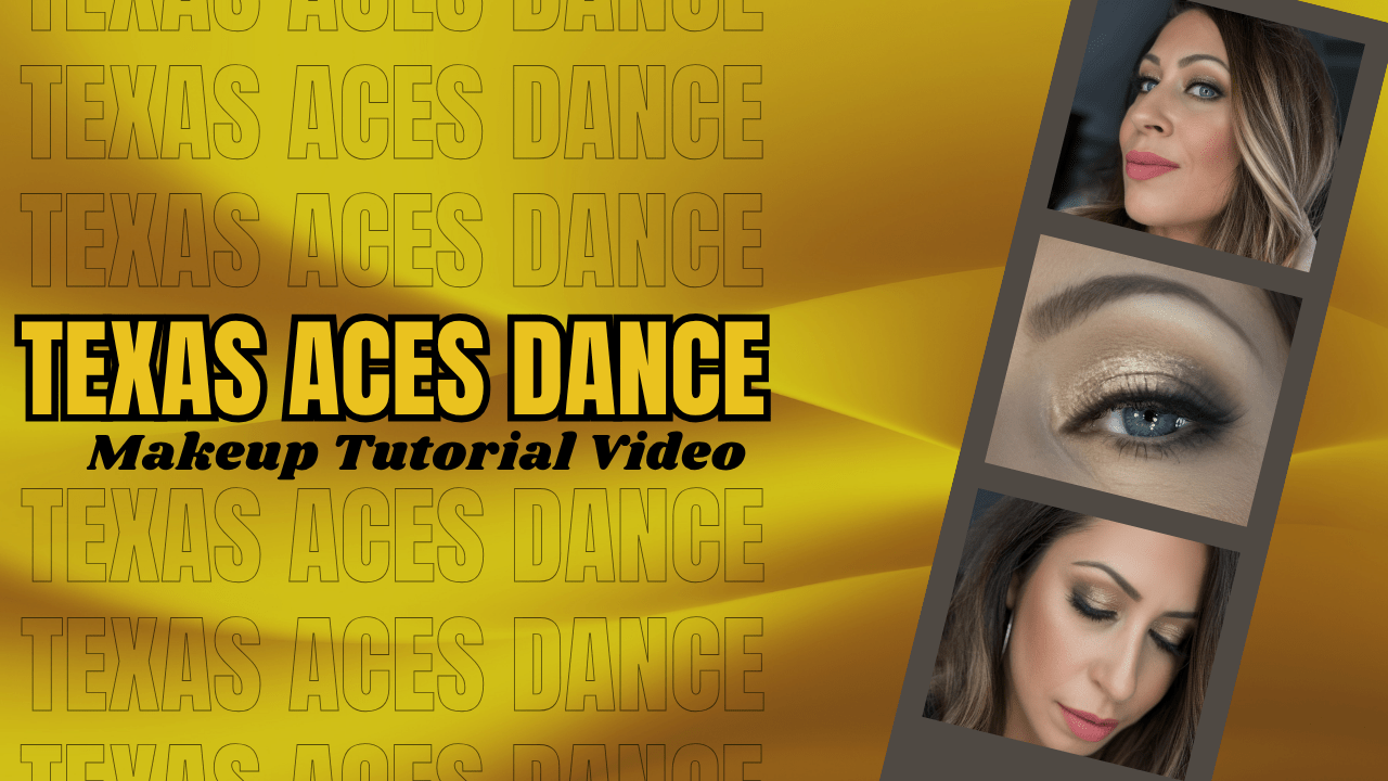 Texas Aces Dance Makeup Tutorial Video - Natural Smokey Eye - Glam Game Beauty