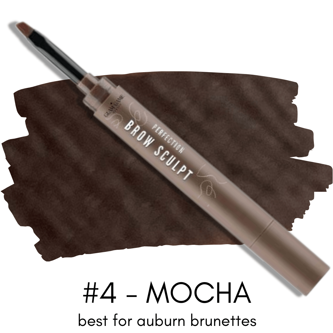 Perfection Brow Sculpt Brow Pomade and Angled Brush in Mocha