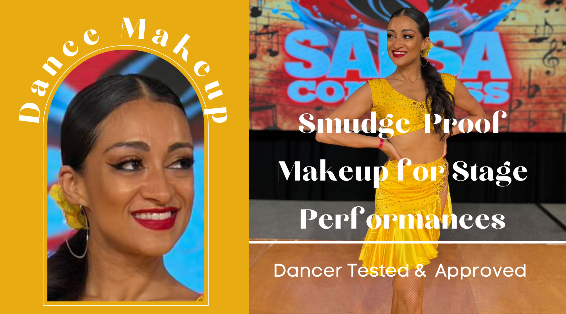 Makeup for Dance Competitions | Smudge Proof and Sweat Proof Performance Makeup