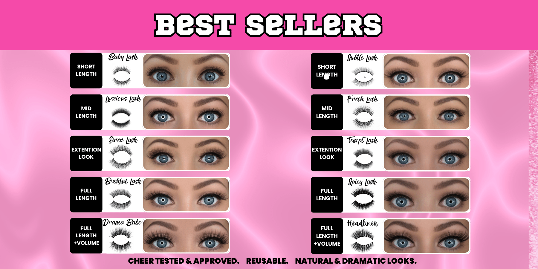 Cheer Best Sellers - GlamGameBeauty.com