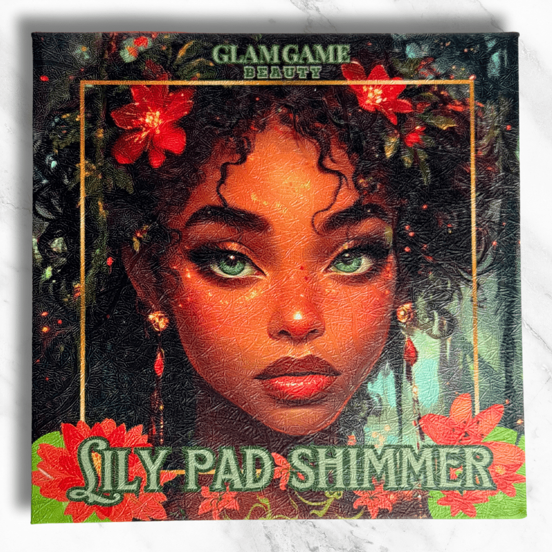 Cheerleader Eyeshadow Palette – Green & Orange Glitter, Shimmer & Matte Makeup - GlamGameBeauty.com