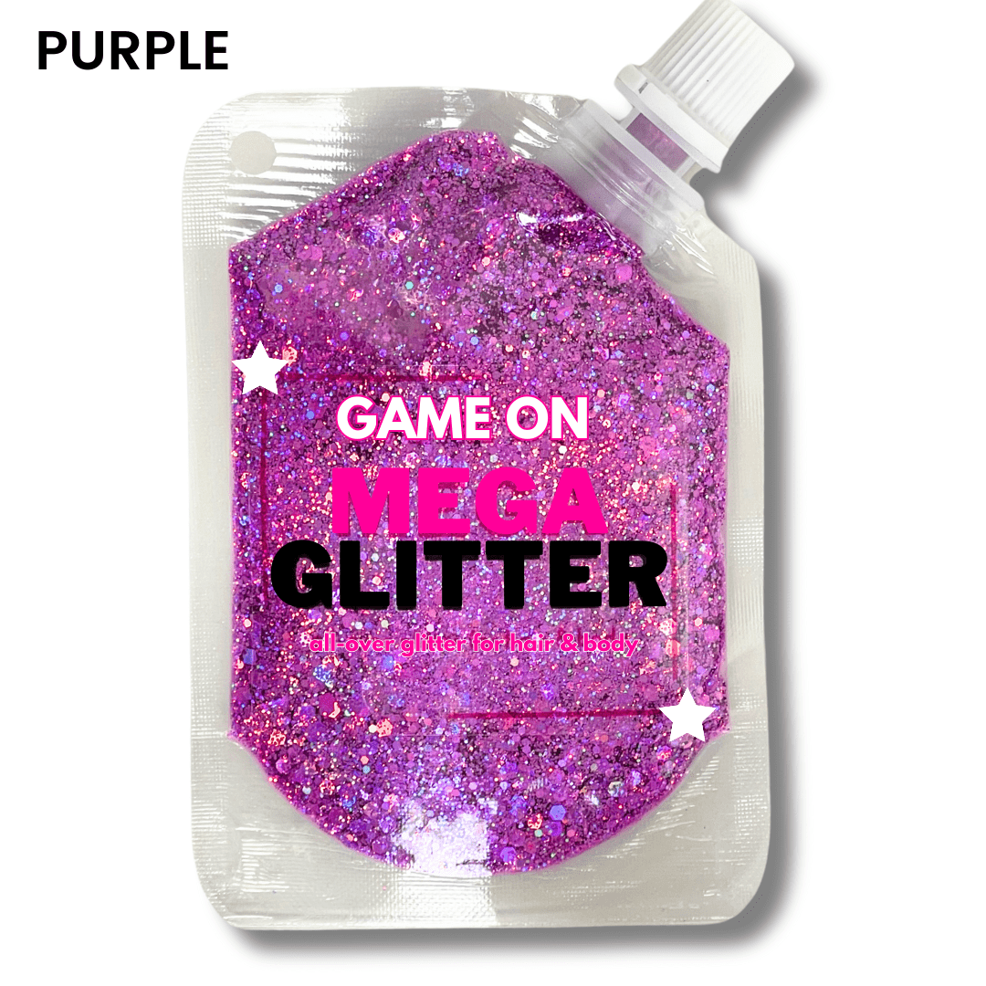 Chunky Glitter for Cheerleaders – Face, Body & Hair | 14+ Colors - GlamGameBeauty.com