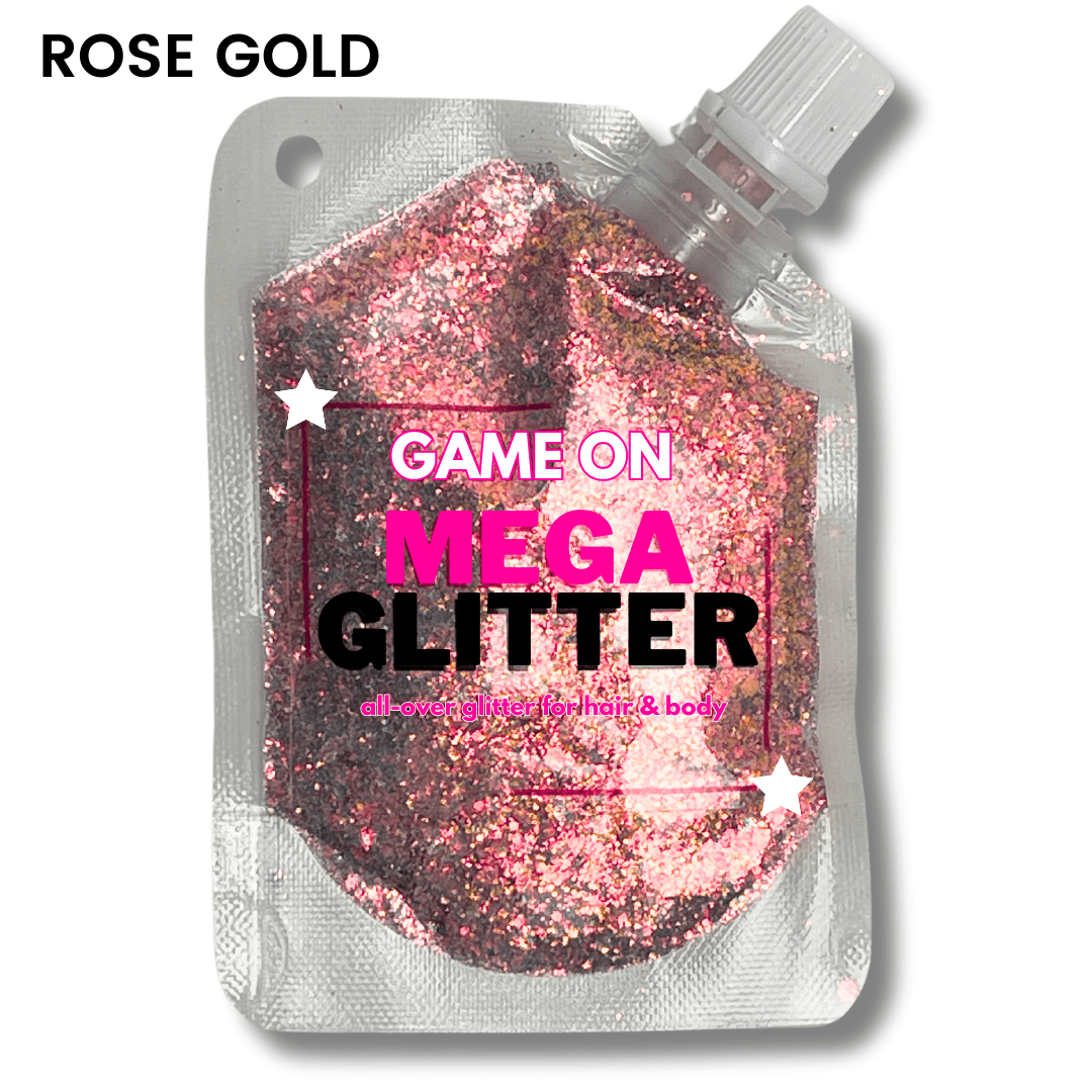 Chunky Glitter for Cheerleaders – Face, Body & Hair | 14+ Colors - GlamGameBeauty.com