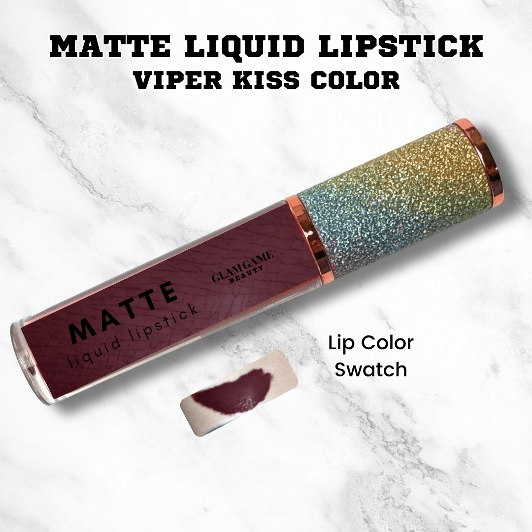 CT Vipers - Matte Liquid Lipstick - Viper Kiss Color - Glam Game Beauty