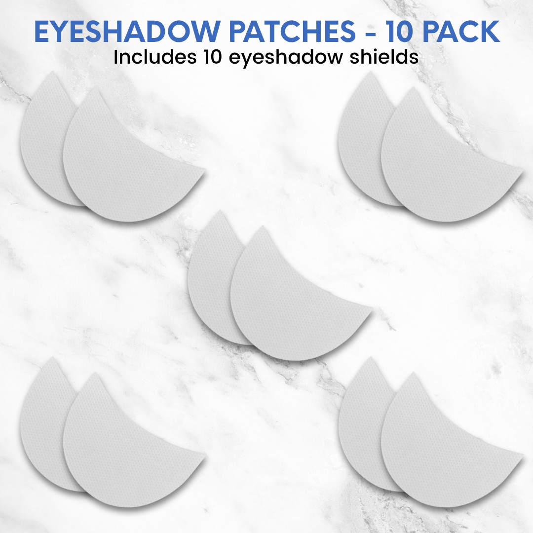 Eyeshadow Shield Patches for Cheer Makeup, Cat Eye and Winged Looks - Glam Game Beauty