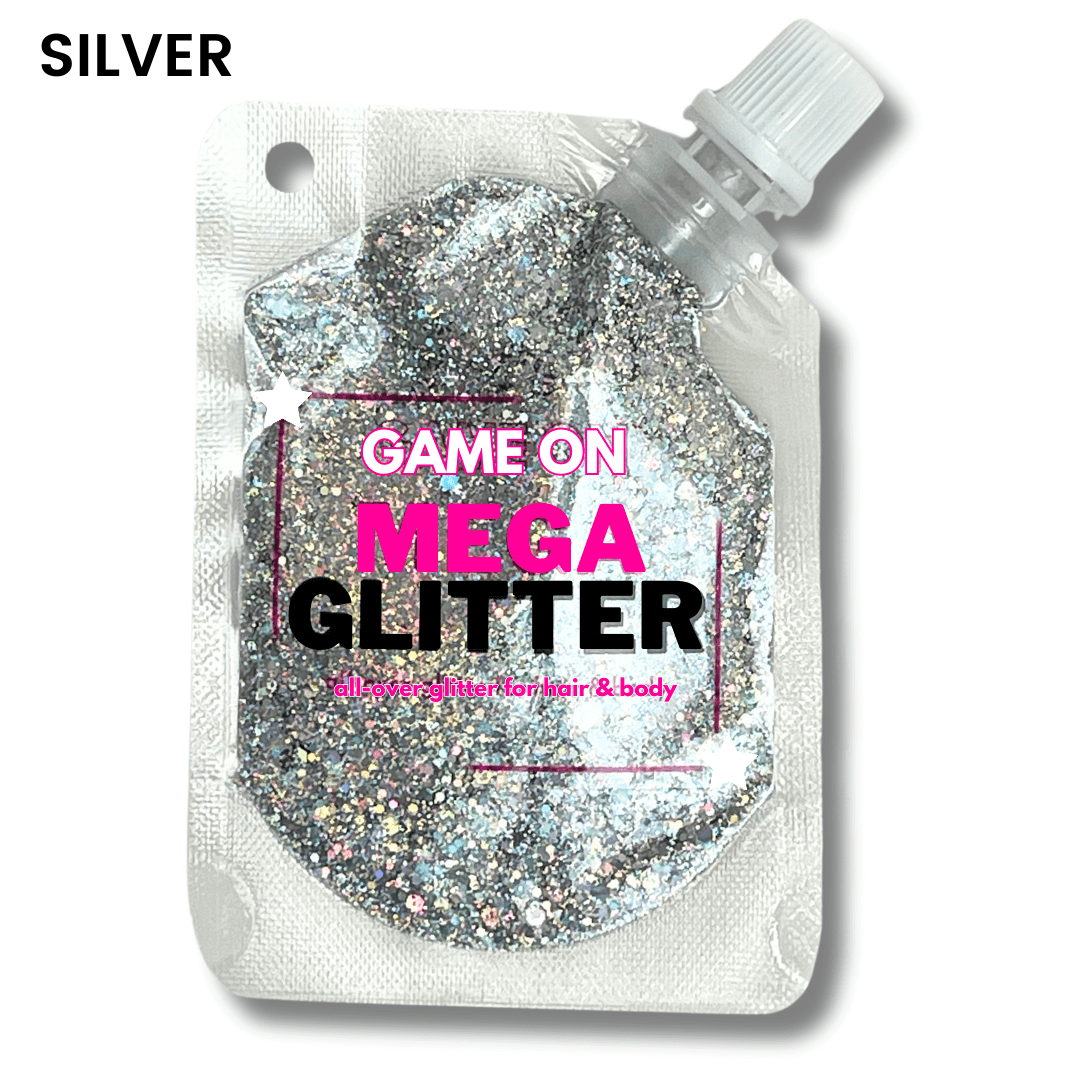 Game On Mega Glitter - Chunky Glitter for Body, Face and Hair