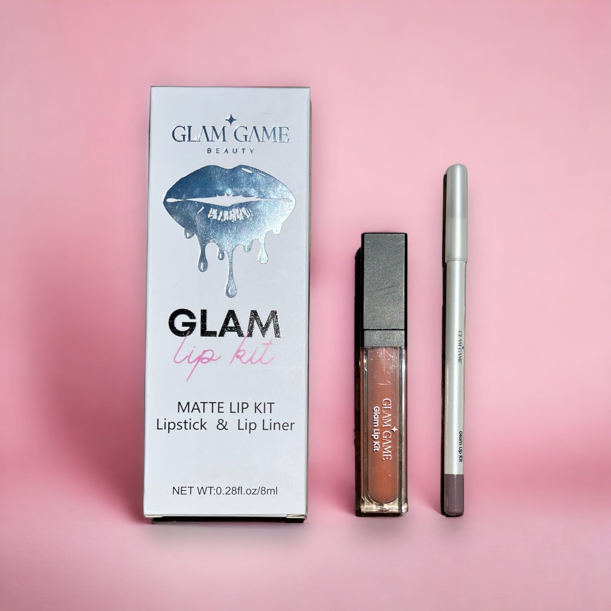 GLAM GAME LIP KITS - Achieve a Bold and Long-Lasting Matte Lip Look