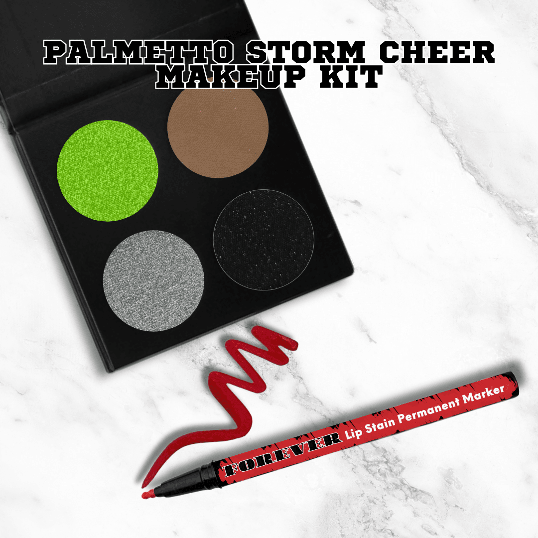 Palmetto Storm Cheer Team Makeup Kit - Glam Game Beauty