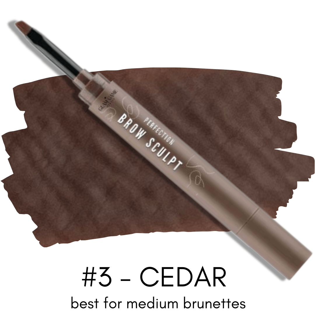 Perfection Brow Sculpt All - in - One Brow Pomade &amp; Angled Brush - GlamGameBeauty.com