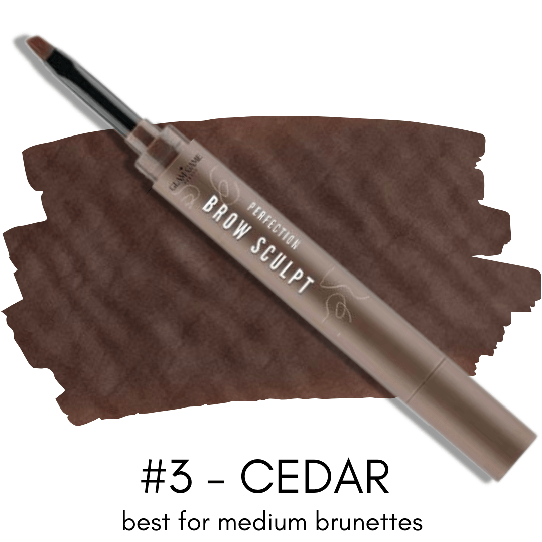 Perfection Brow Sculpt Brow Pomade and Angled Brush in Cedar