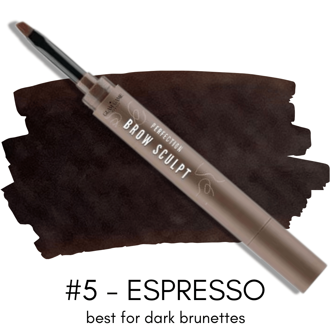 Perfection Brow Sculpt Brow Pomade and Angled Brush in Espresso
