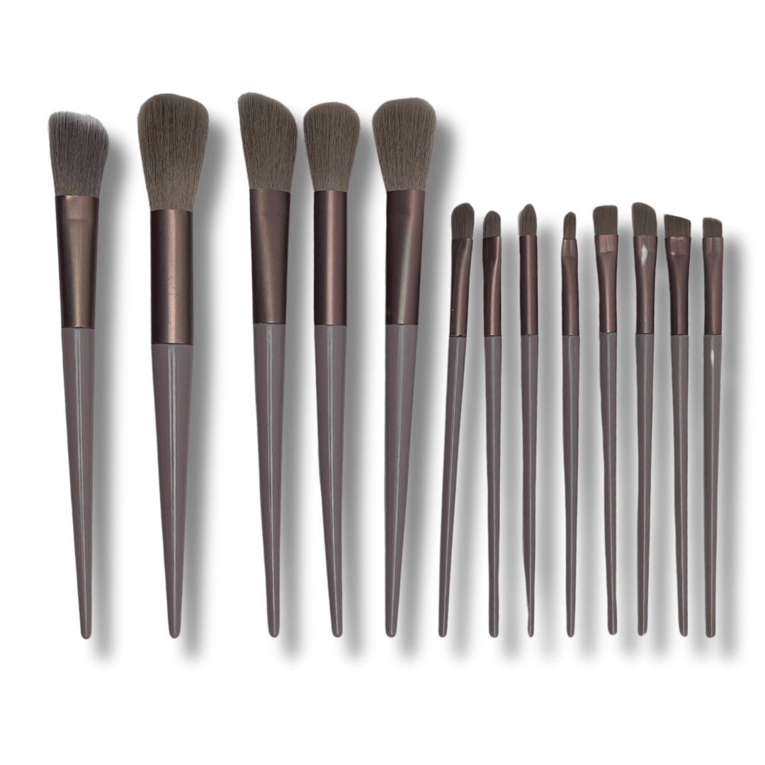 Precision MAKEUP Brush Set 13 Piece - GlamGameBeauty.com