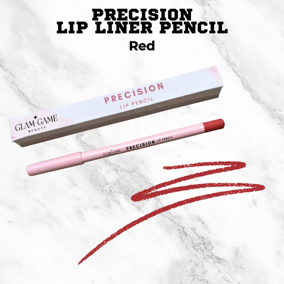 RTCC Precision Lip Liner Pencil - Red Color - Glam Game Beauty