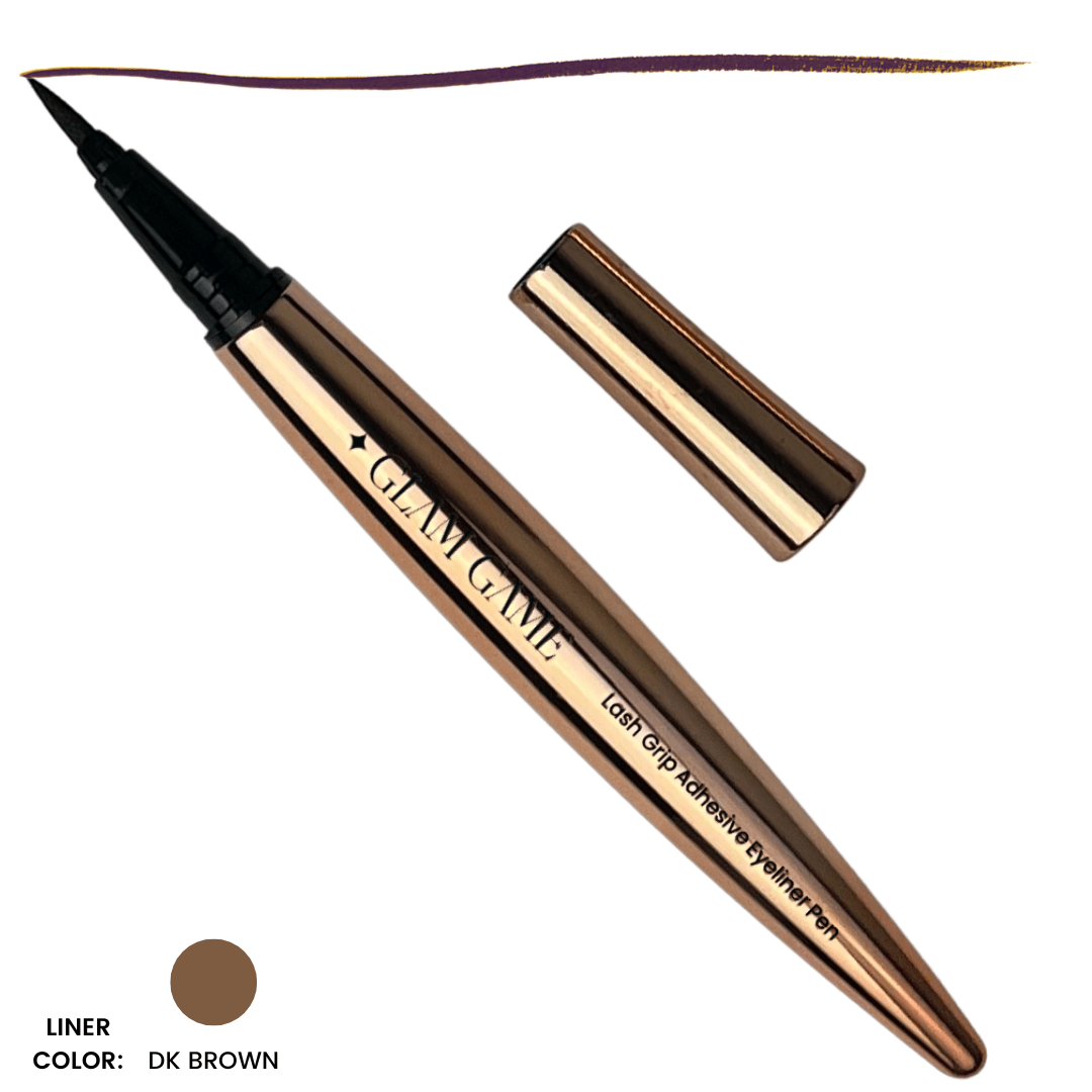 VERY NATURAL LASH with Lash Grip Eyeliner Pen &amp; Applicator - GlamGameBeauty.com