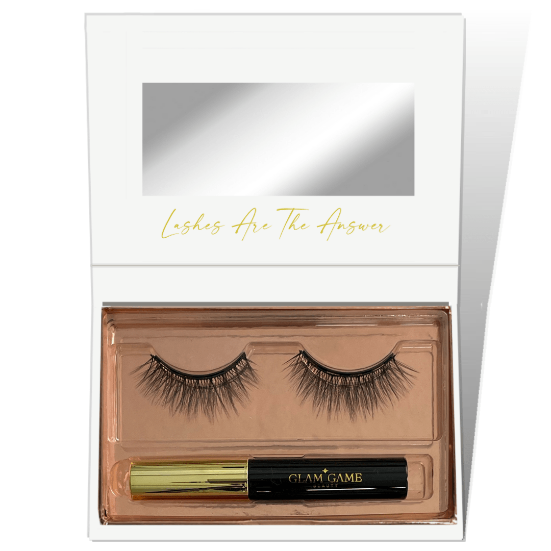 ALMOST FAMOUS LASH &amp; LINER Mid - Length Magnetic Lashes - GlamGameBeauty.com