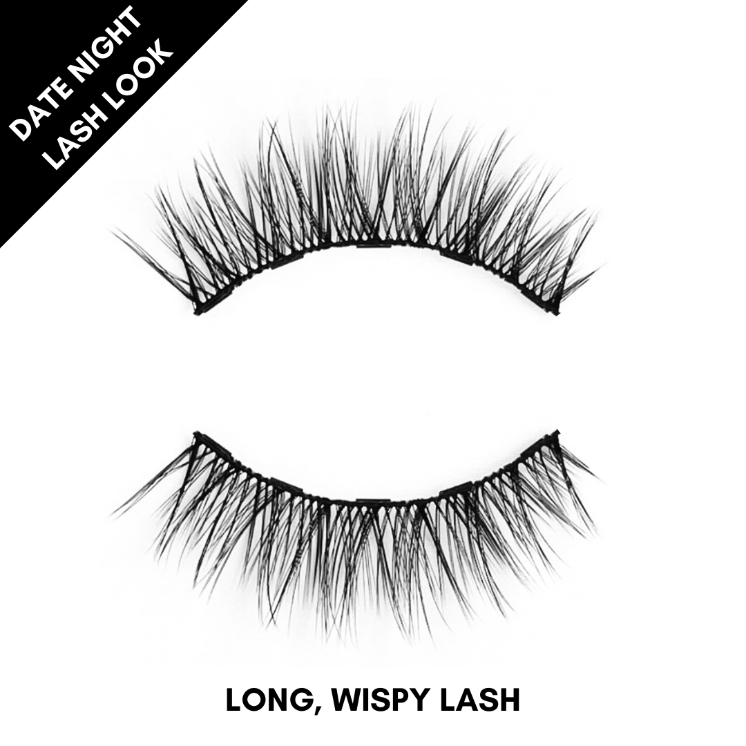 ALMOST FAMOUS LASH &amp; LINER Mid - Length Magnetic Lashes - GlamGameBeauty.com