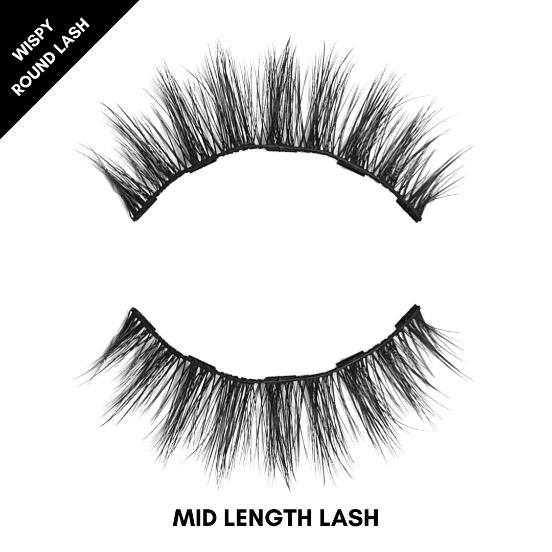 BUTTERFLY Wispy Magnetic Lash Deluxe Kit Natural Magnetic Lashes