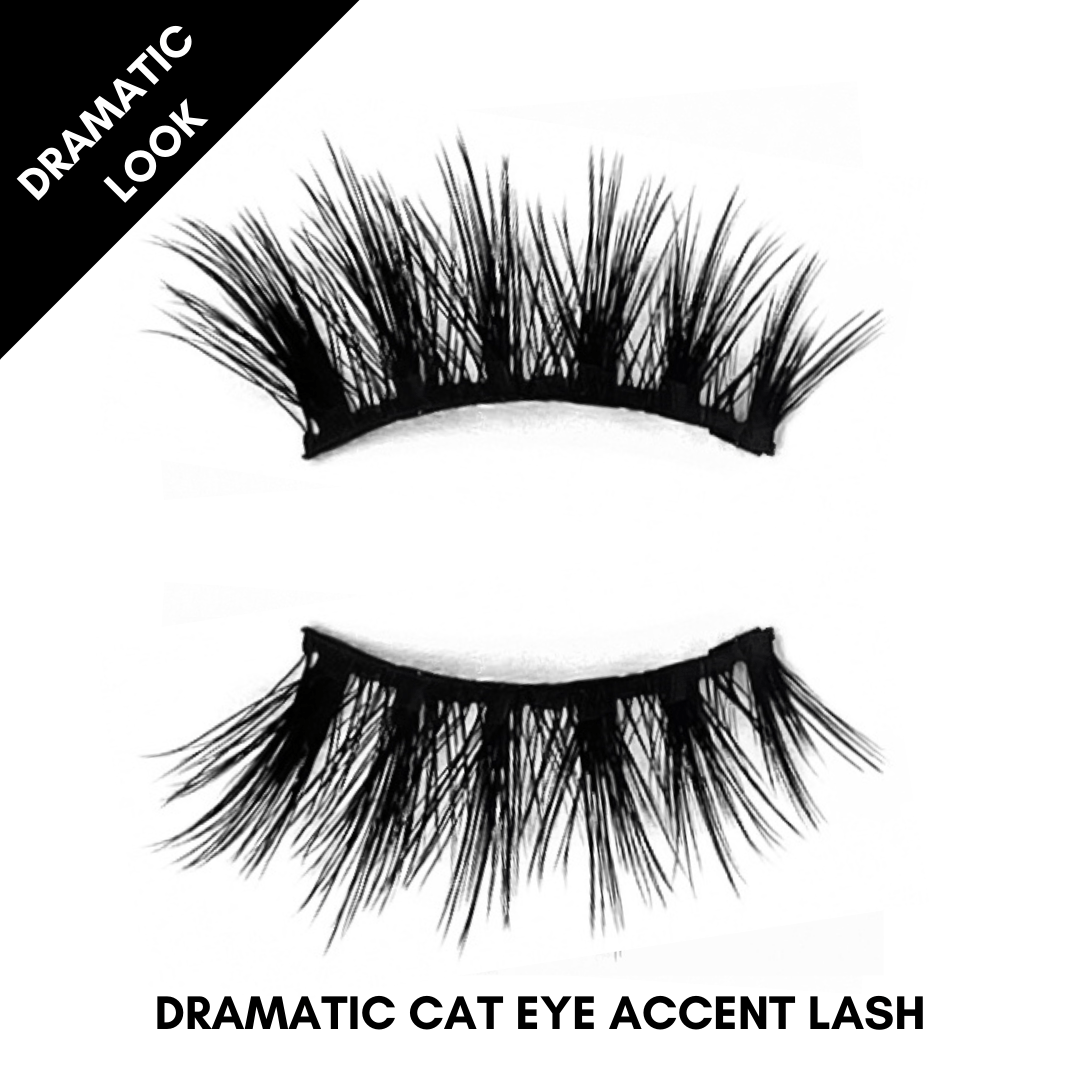 EDITOR LASH Dramatic Magnetic Half Lashes With Liner Natural Magnetic Lashes 850013837304