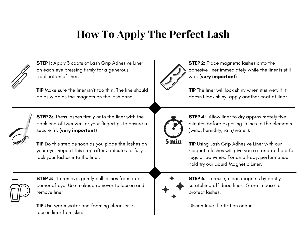 Lash Grip Adhesive Eyeliner Pen - GlamGameBeauty.com