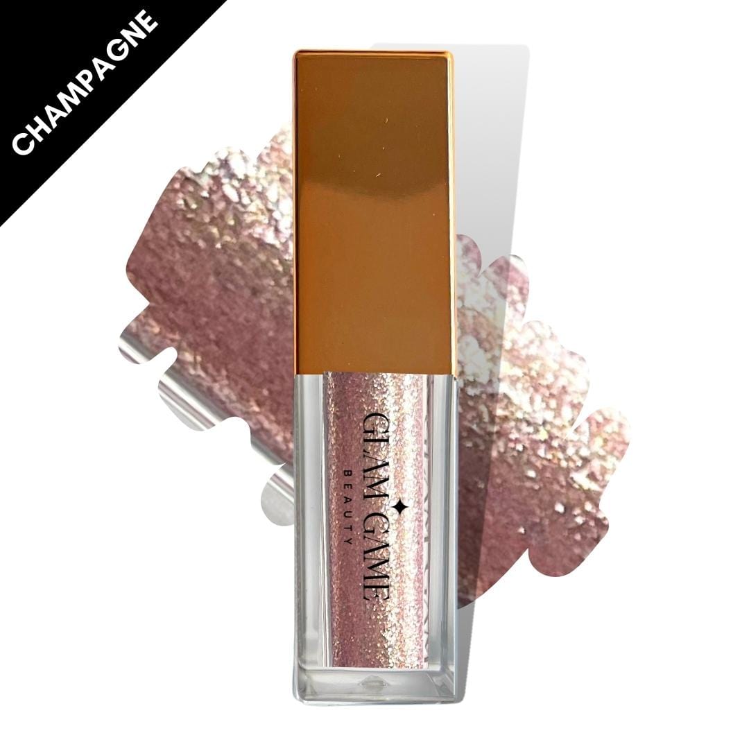 Liquid Glitter Eyeshadow – High - Shine, Long - Lasting Sparkle for Cheer - GlamGameBeauty.com