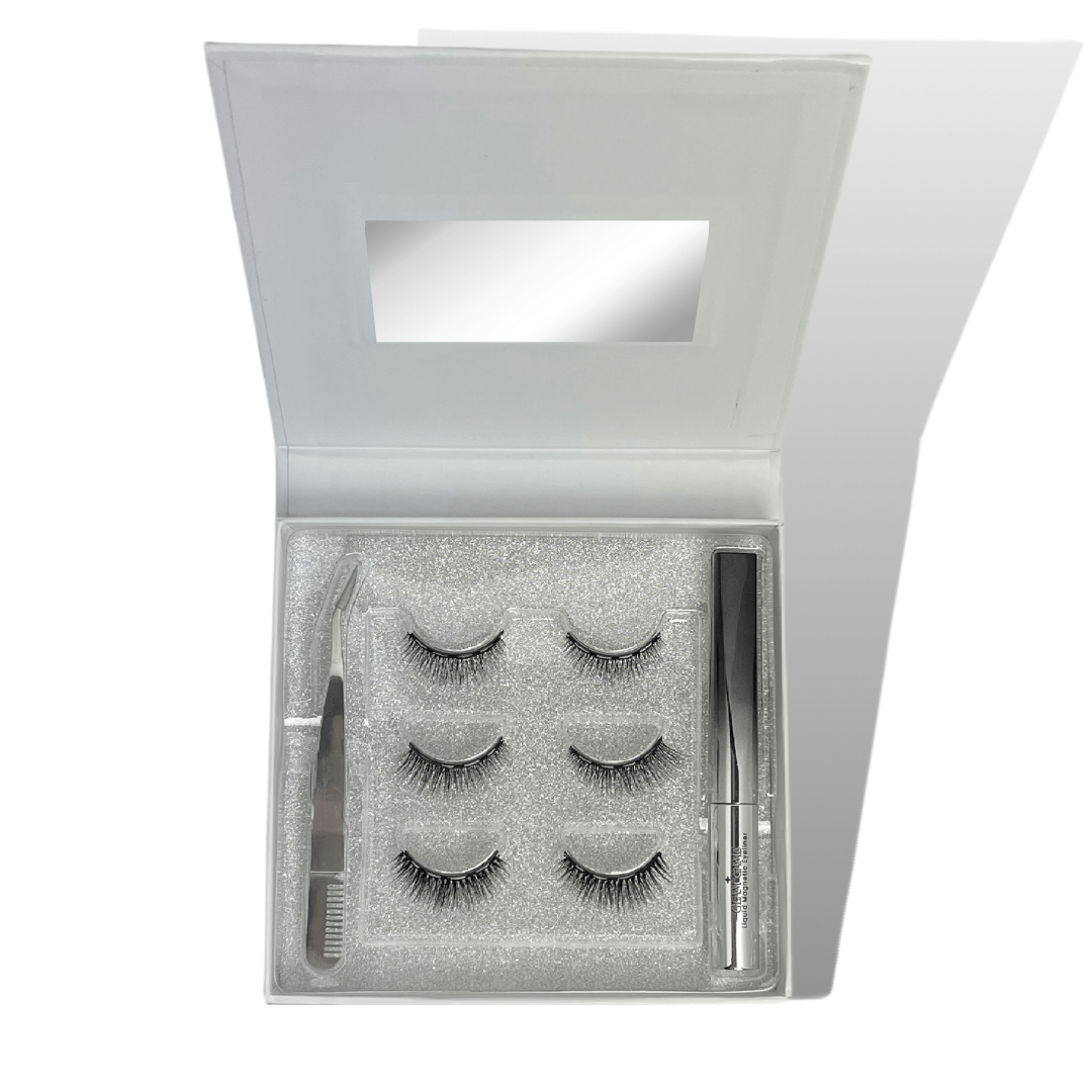 Natural Glam Magnetic Lash Luxury Kit - GlamGameBeauty.com