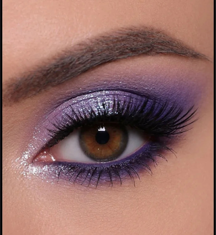 Purple Shimmer makeup inspiration